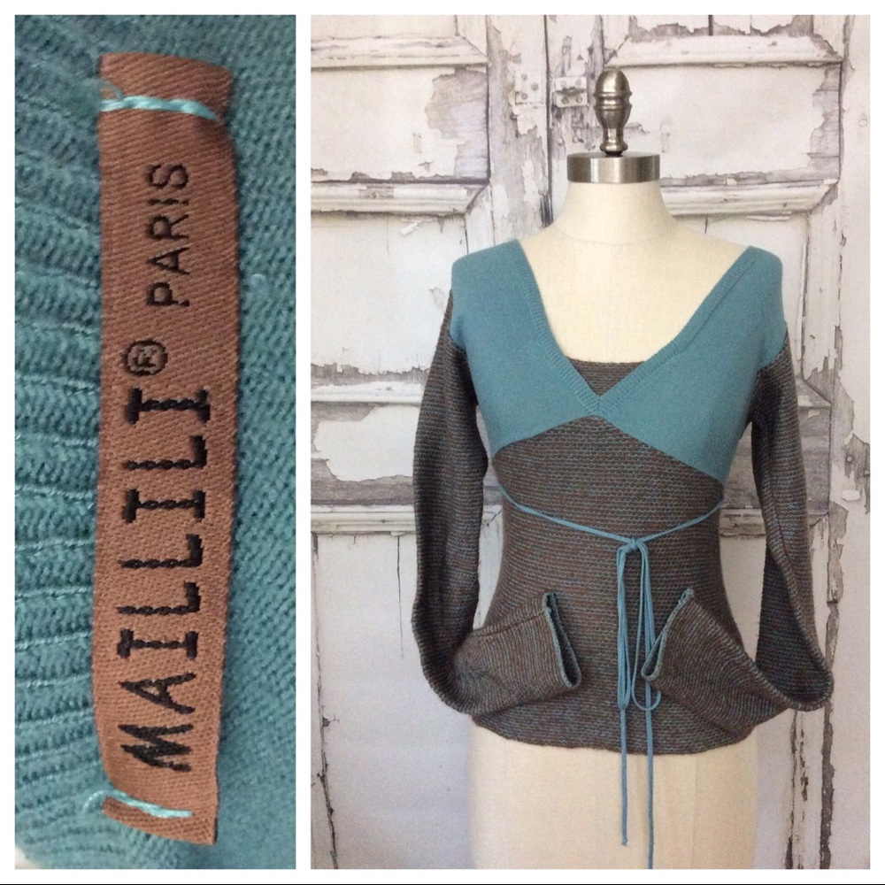 🎉Versatile tie sweater